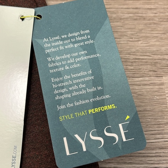 Lysse Women’s signature center seam brown leggings- NWT size small - Picture 9 of 12